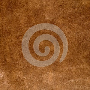 Brown leather texture closeup