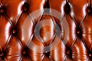 Brown leather texture