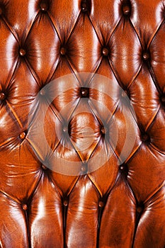 Brown leather texture