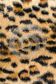 Brown leopard fur pattern.