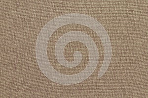 Brown linen fabric cloth texture background, seamless pattern of natural textile