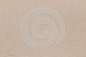 Brown linen fabric texture background, seamless pattern of natural textile