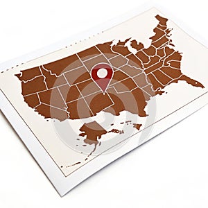 Brown Location Map