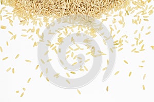 Brown long-grain rice