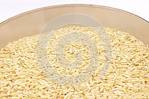 Brown long-grain rice