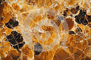 Brown Marble Surface Close Up
