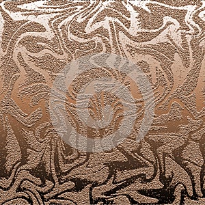 Brown Metallic Abstract Background