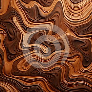 Brown Multilayered Fitness Artwork With Accurate Topography Patterns photo