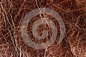 Brown natural leather texture