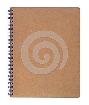 Brown notebook