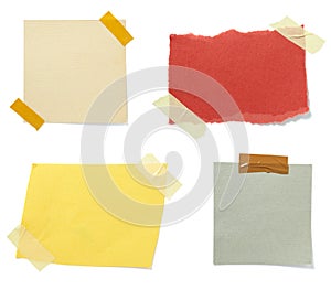 Brown old paper note background