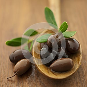 Brown olives