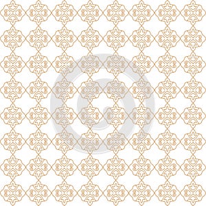 Brown Ornamental Pattern Texture Background
