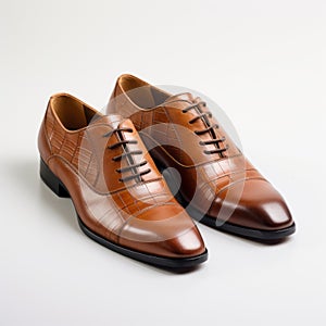 Brown Oxford Shoes: A Stylish Pair For Formal Occasions photo
