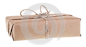 Brown Package Isolated