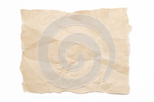 Brown paper photo