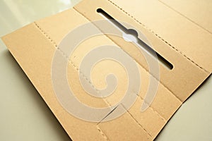 brown paper box texture background