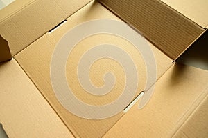 brown paper cardboard box texture background