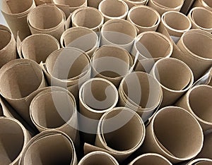 Brown Paper Rolls Background