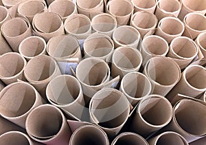 Brown Paper Rolls Background