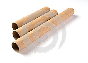 Brown paper rolls