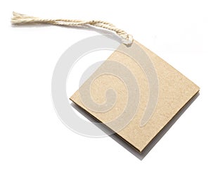 Brown Paper Tag Label