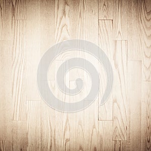 Brown parquet floor, wooden texture with vignette