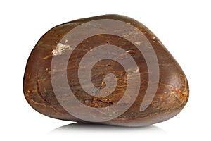 Brown pebble stone.