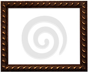 Brown photo frame