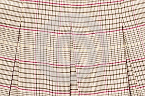 Brown and pink guncheck pattern.