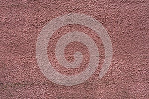 Brown plastered wall background texture