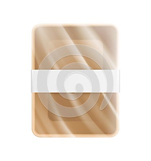 Brown Plastic Wrapping Composition