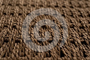 Brown rattan texture for background in high resolution