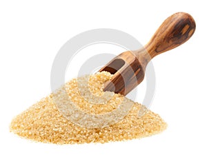 Brown raw cane sugar