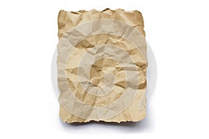 Brown recycle wrinkle paper