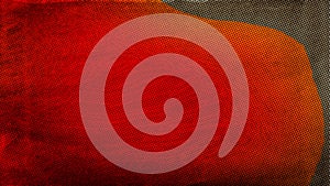 Brown Red and Orange Distressed Halftone Pattern Texture Graphic