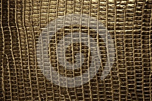 Brown reptile leather texture background