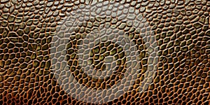Brown Reptile Skin Texture with Scale Pattern. Exotic Snake, Lizard Background. Generative AI