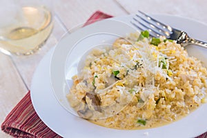 Brown Rice Risotto