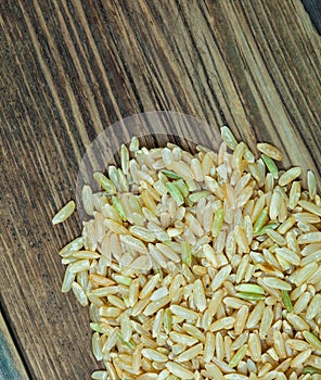 Brown rice seeds