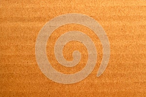 Brown rough corrugated cardboard texture background