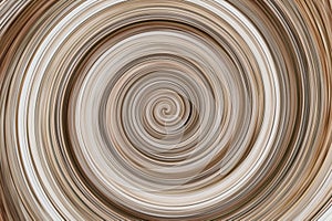 Brown round twirl abstract background