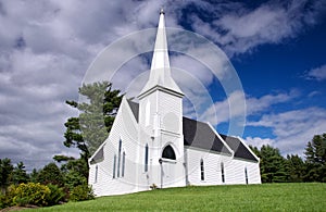 Brown's Yard church, New Brunswick photo