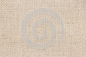 Brown sackcloth woven texture background in natural pattern