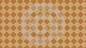 Brown Seamless Striped Geometric Pattern