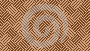 Brown Seamless Striped Geometric Pattern Vector