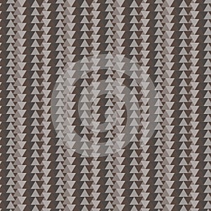 Brown shade triangle vertical striped pattern background