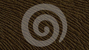 Brown soil color of hairy natural fur pattern texture background. Image photo