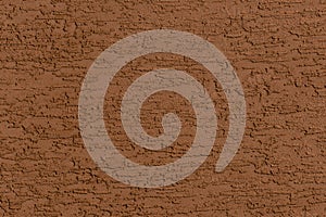 Brown solid wall plaster rough abstract pattern stucco texture background