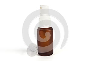 Brown spray bottle